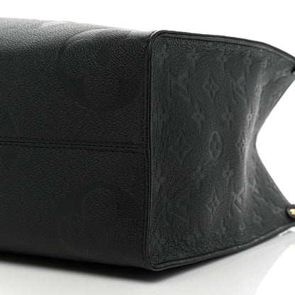 Louis Vuitton Empreinte Monogram Giant Onthego MM Black 7 of 7