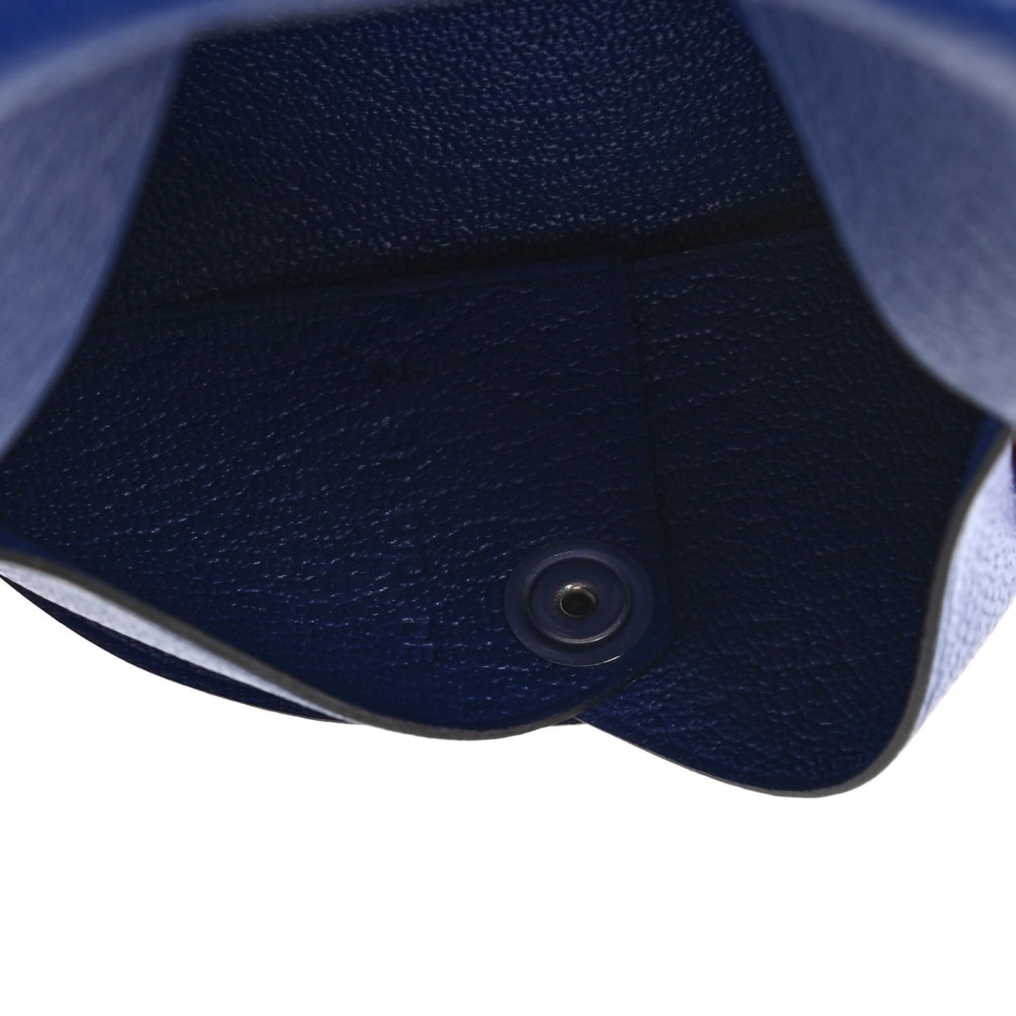 Chevre Mysore Calvi Card Case Bleu Electrique