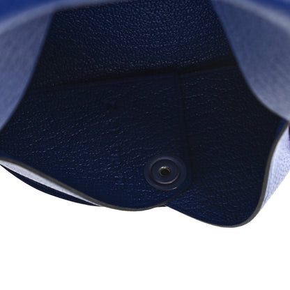 Hermes Chevre Mysore Calvi Card Case Bleu Electrique 6 of 9