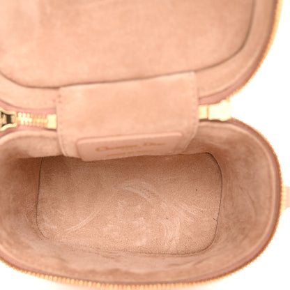 Christian Dior Lambskin Cannage Micro Vanity Case Deep Nude 5 of 10