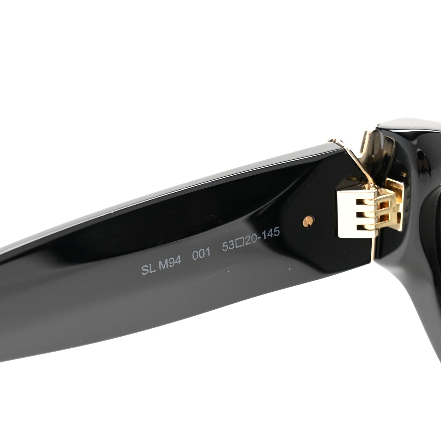 Saint Laurent Acetate Sunglasses SL M94 Black 6 of 8