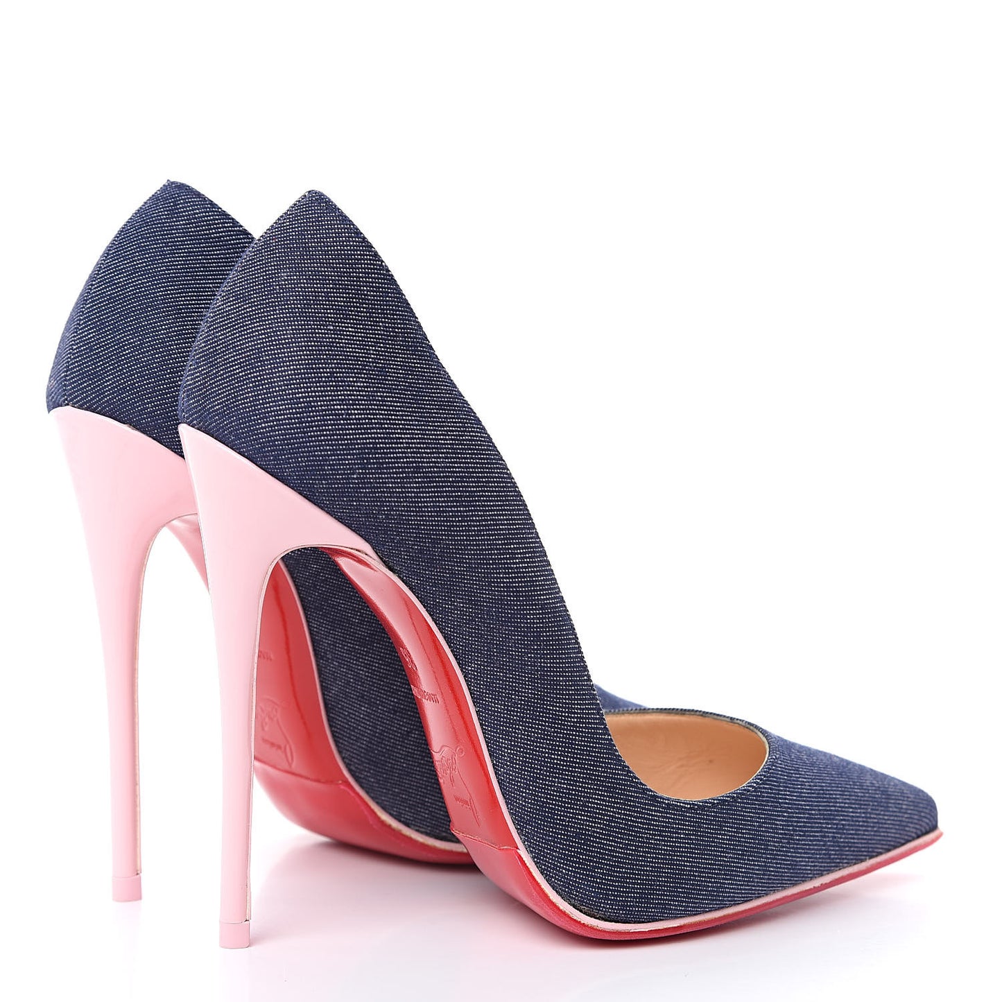 Denim Jazz Calf So Kate 120 Pumps 35 Blue Pompadour