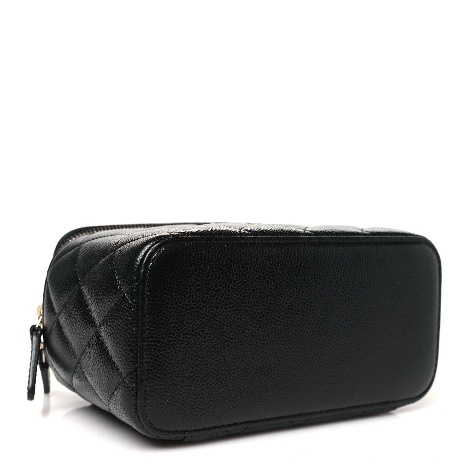 Chanel Shiny Caviar Quilted Pick Me Up Vanity Case Black 4 of 10