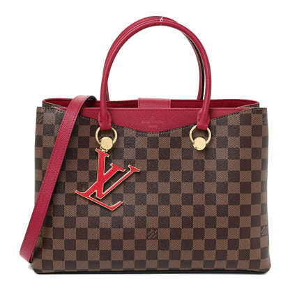 Louis Vuitton Damier Ebene LV Riverside Lie De Vin 1 of 11