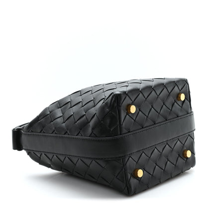 Bottega Veneta Calfskin Nappa Intrecciato Candy Wallace Black 4 of 10