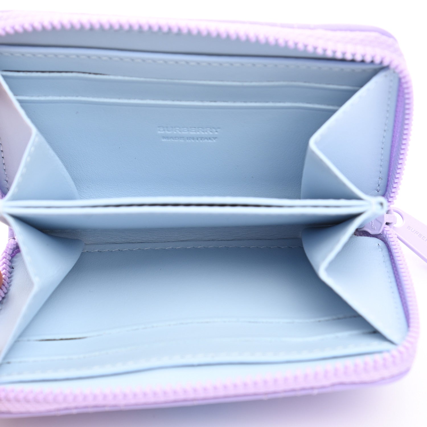 Burberry Lambskin Quilted Lola Wallet Soft Violet 5 of 6