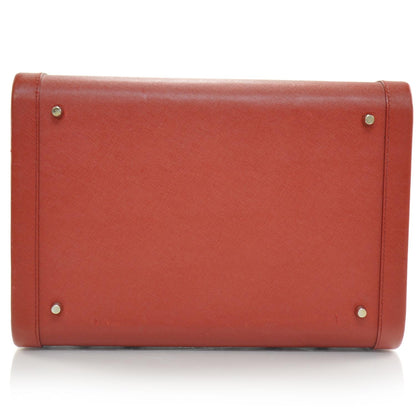 Prada Saffiano Beauty Da Viaggio Cosmetic Train Case 5 of 9