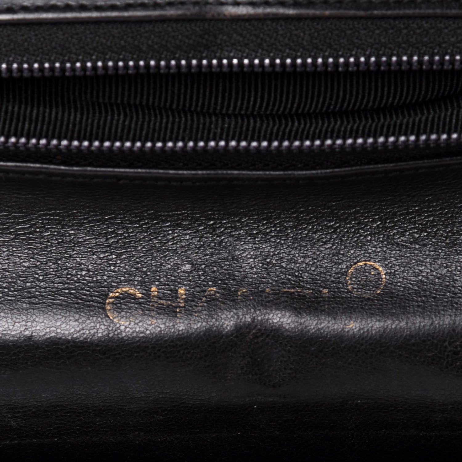 Chanel Lambskin Quilted CC Clutch Black 6 of 12