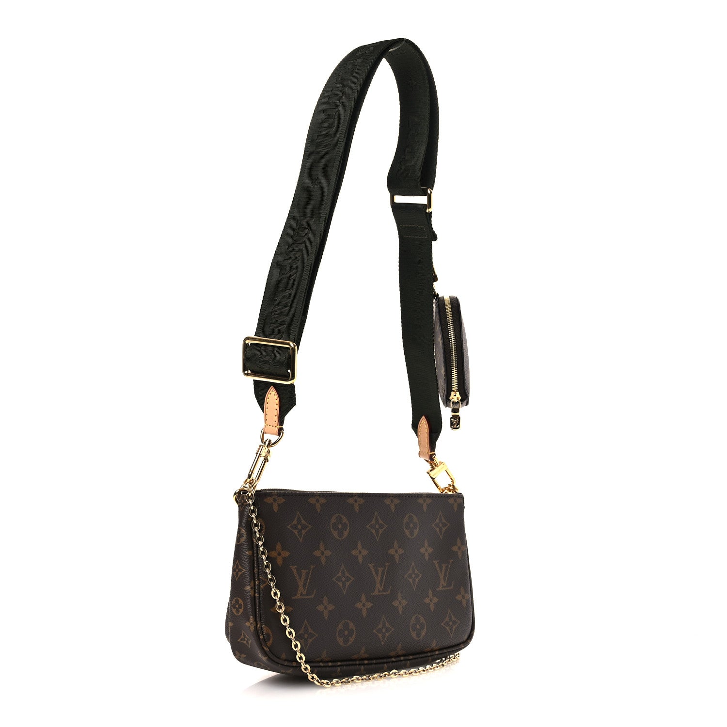 Louis Vuitton Monogram Multi Pochette Accessories Kaki 3 of 11