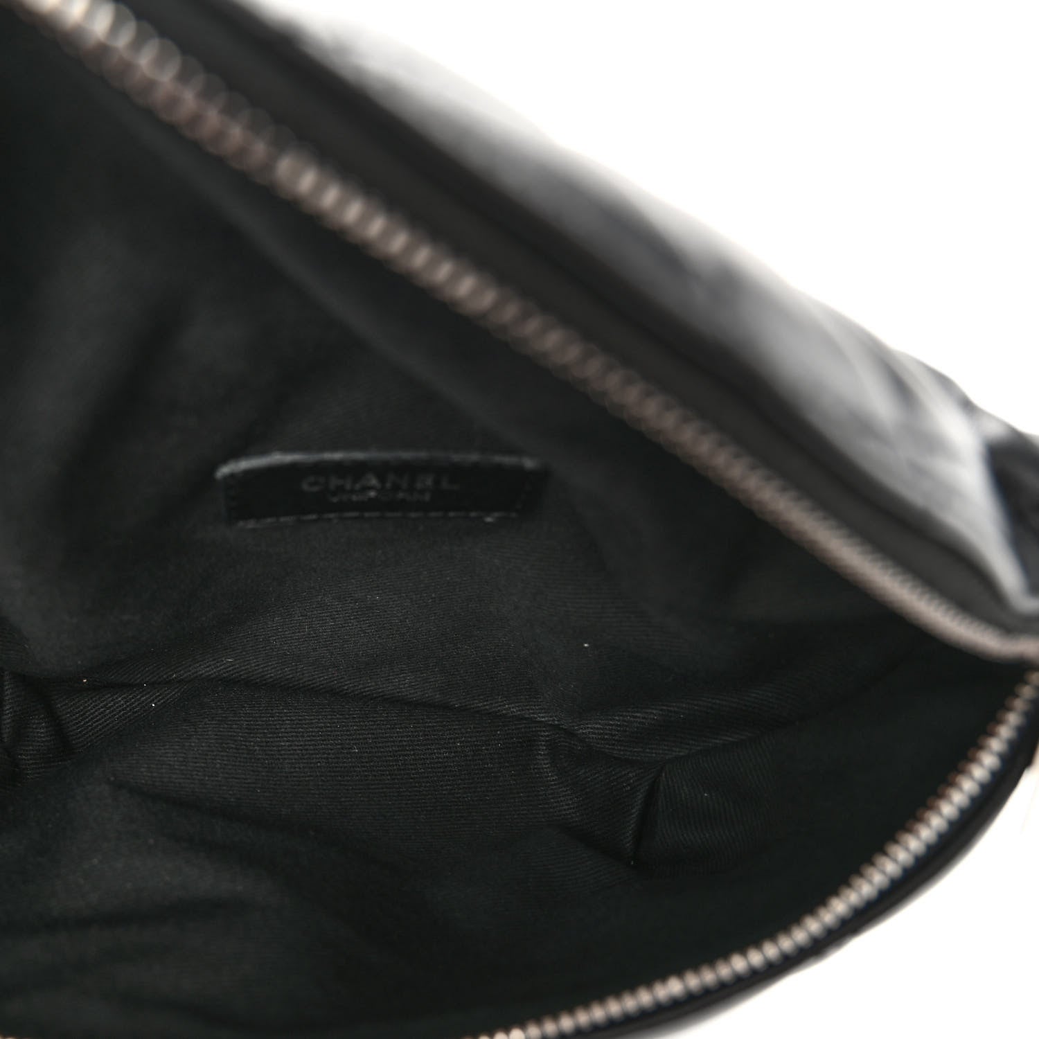 Chanel Lambskin Quilted Waist Belt Bag Black 5 of 11