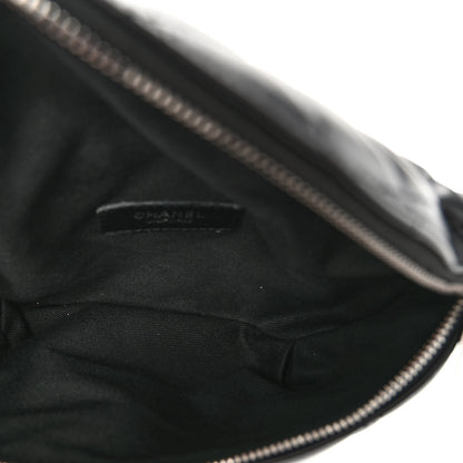 Chanel Lambskin Quilted Waist Belt Bag Black 5 of 11