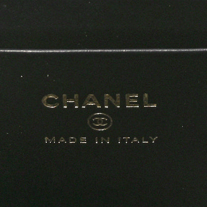 Chanel Patent Quilted Top Handle Clutch  Black 6 of 11