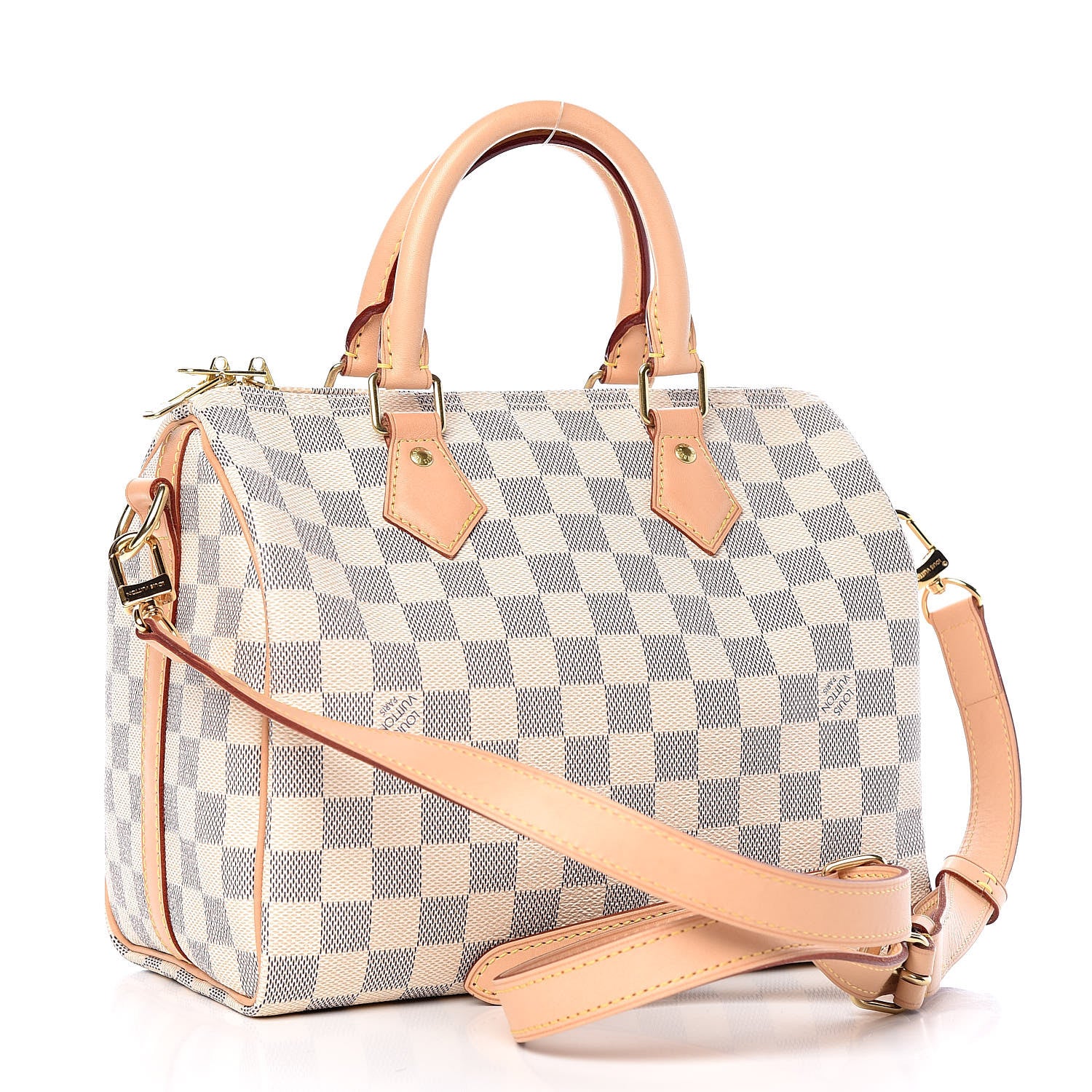 Louis Vuitton Damier Azur Speedy Bandouliere 25 3 of 10