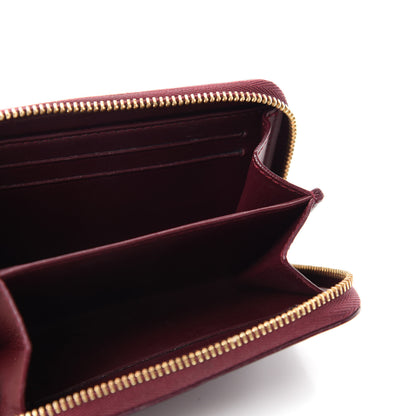 Louis Vuitton Vernis Zippy Coin Purse Wallet Rouge Fauviste 5 of 9