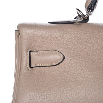 Hermes Taurillon Clemence Kelly Retourne 35 Gris Tourterelle 40 of 80