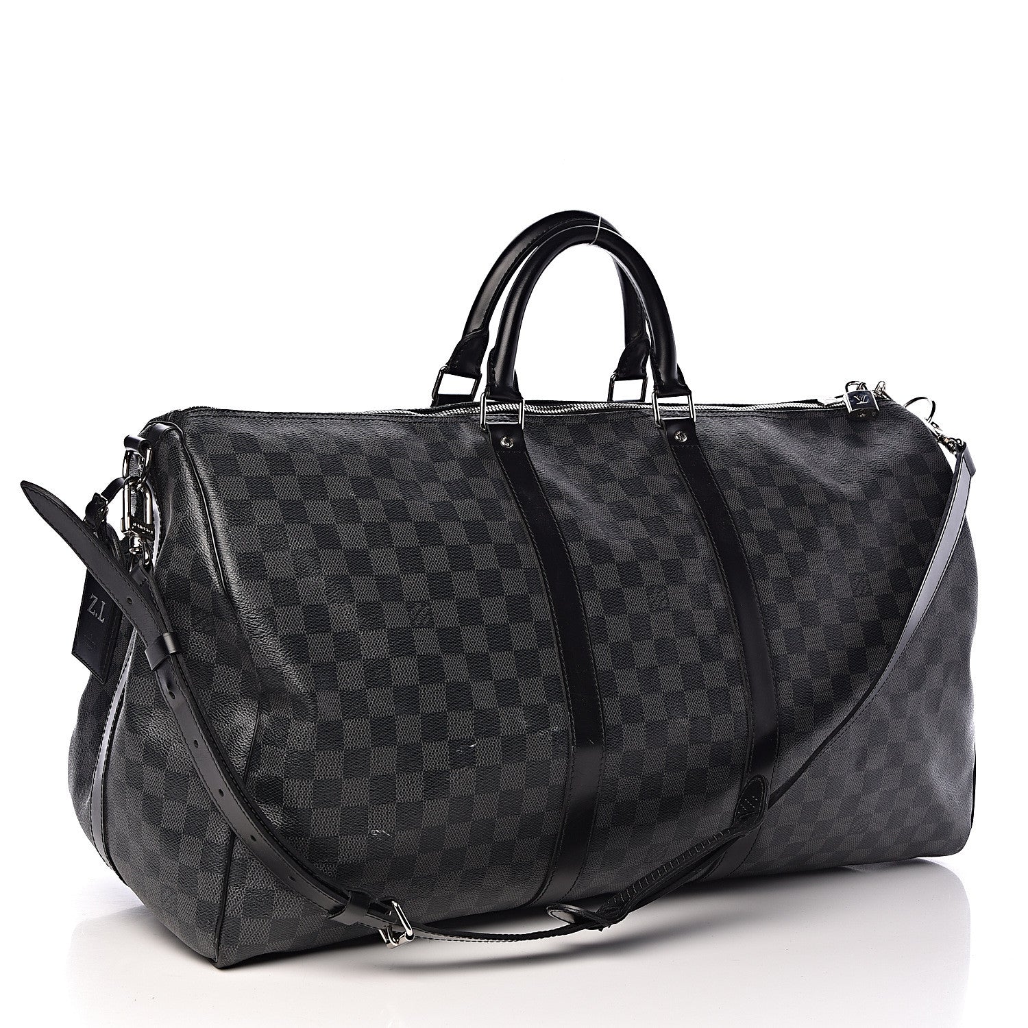 Louis Vuitton Damier Graphite Keepall Bandouliere 55 3 of 11