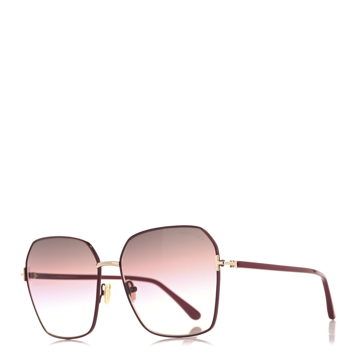 Tom Ford Claudia TF839 Sunglasses Red 1 of 7