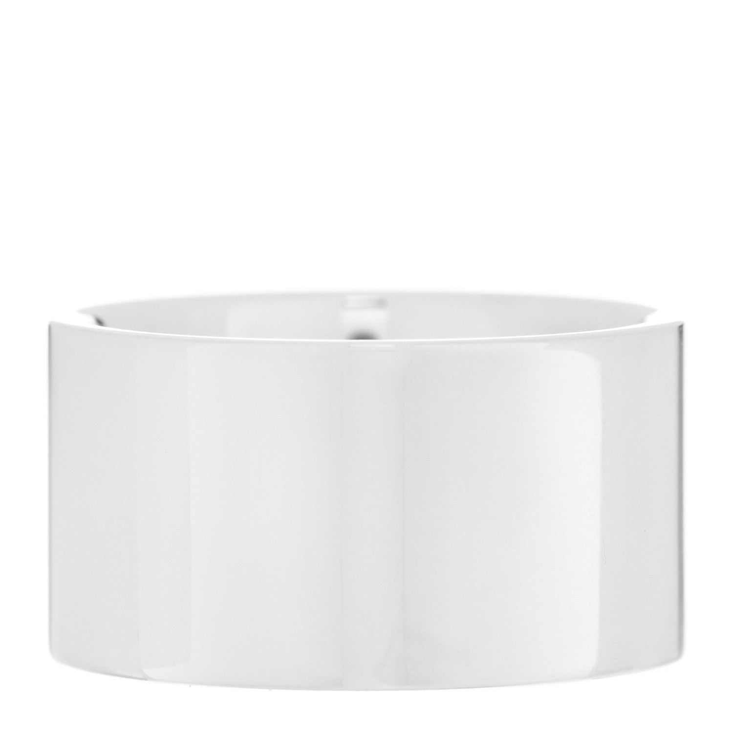 Tiffany Sterling Silver Diamond Wide Locks Band Ring 46 3.75 3 of 5