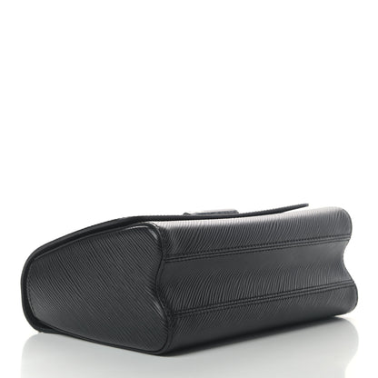 Louis Vuitton Epi Twist Shoulder Bag MM Matte Black 3 of 4