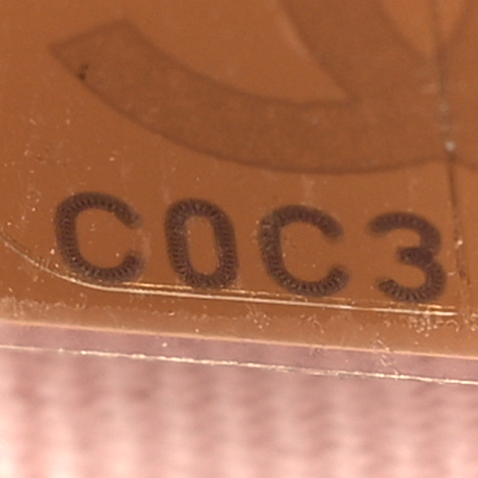 Caviar Quilted Wallet On Chain WOC Light Pink