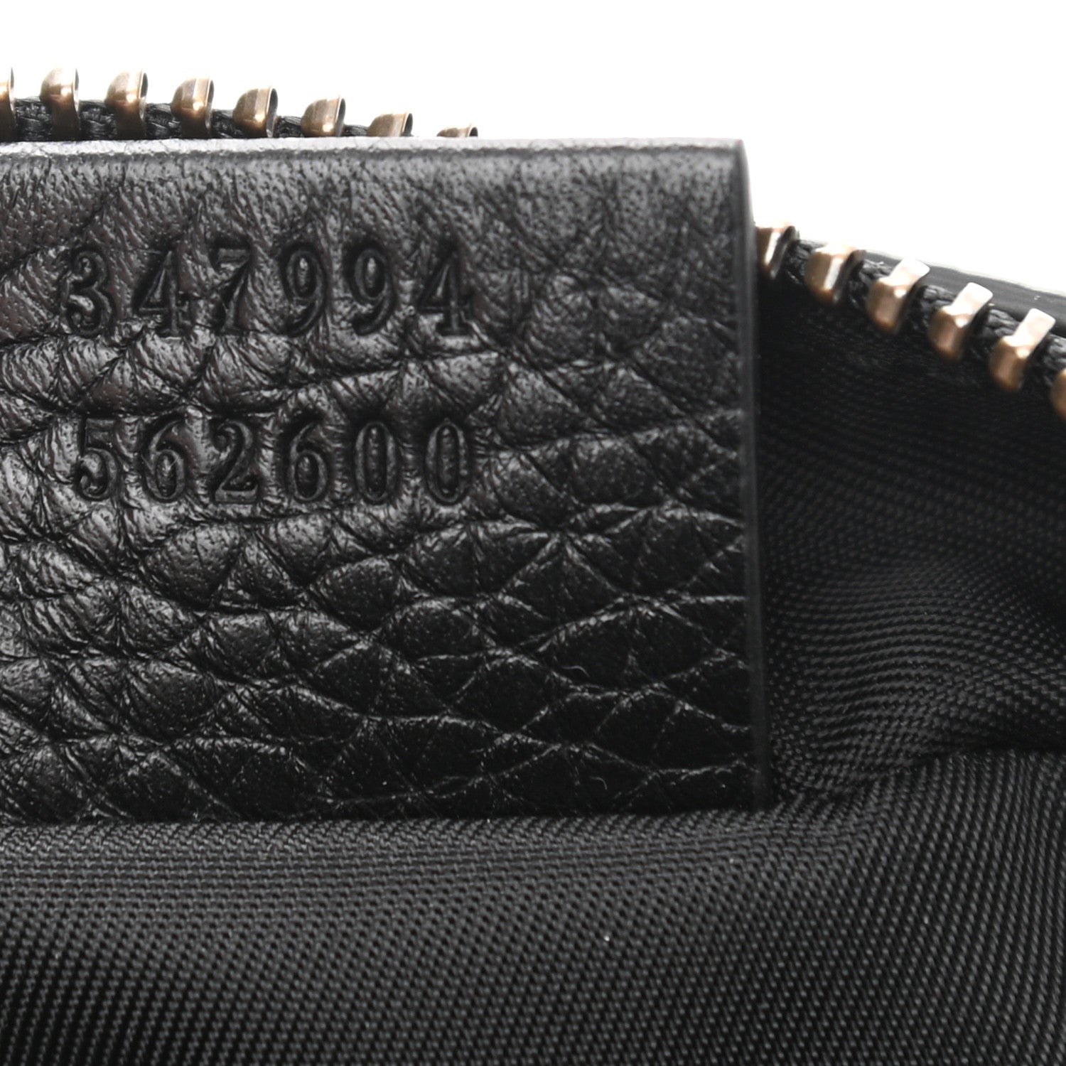 Gucci Pebbled Calfskin Mini Soho Disco Bag Black 7 of 11