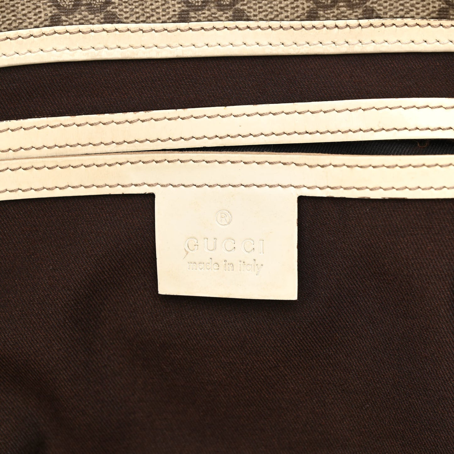 Monogram Large Joy Shoulder Bag White