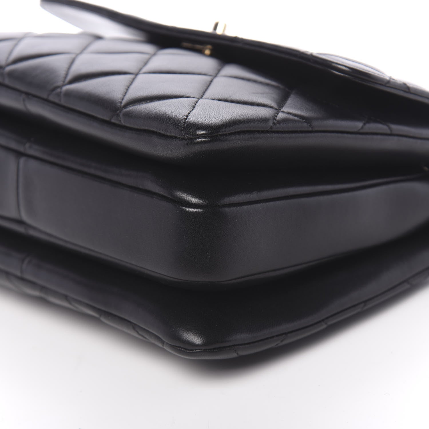 Chanel Lambskin Quilted Small Trendy CC Dual Handle Flap Bag Black 9 of 12