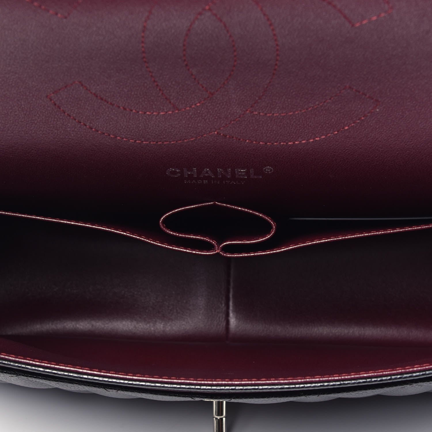 Chanel Caviar Quilted Jumbo Double Flap Black 5 of 9