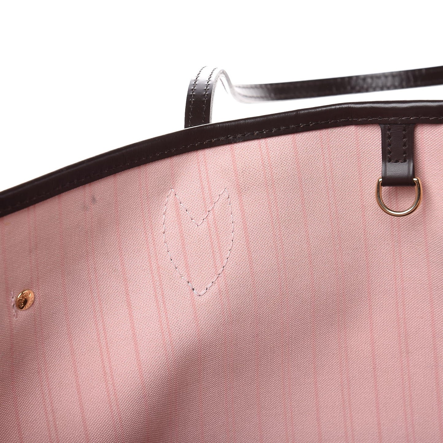 Damier Ebene Neo Neverfull MM Rose Ballerine