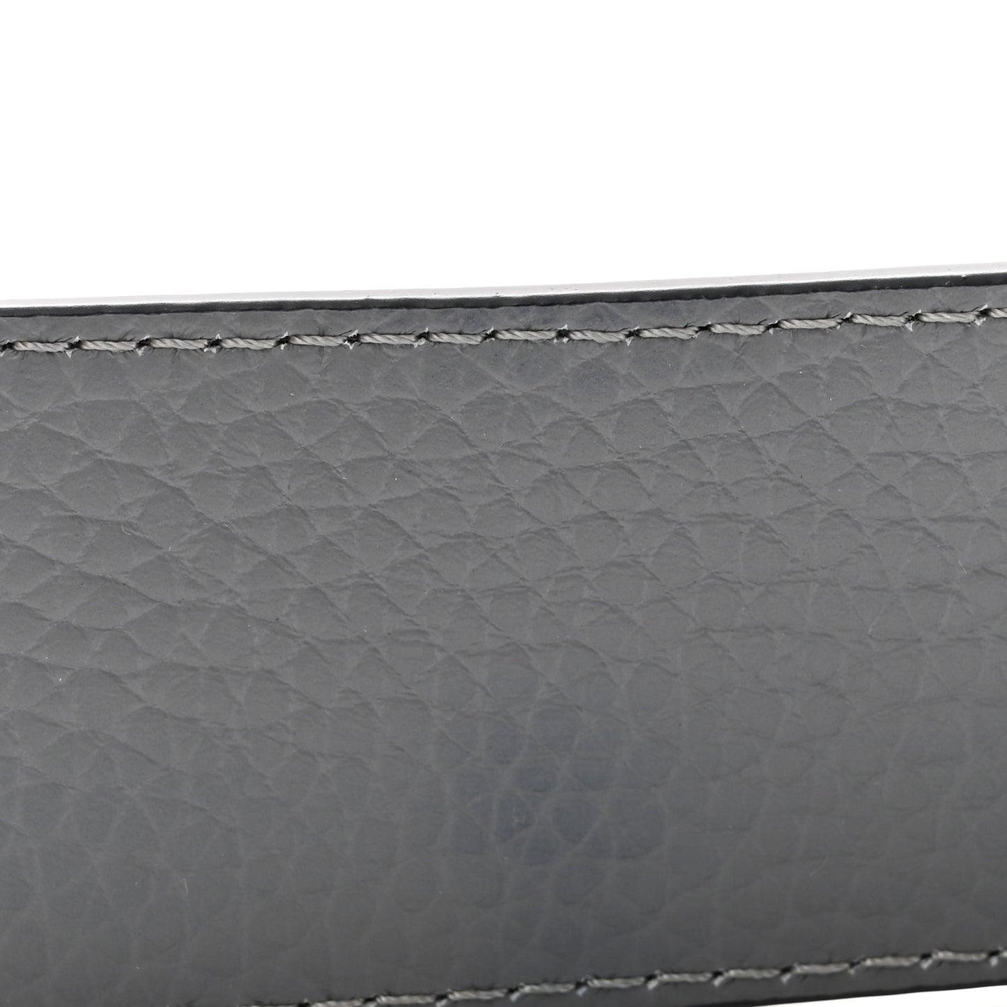 Taurillon Calfskin 30mm LV Initiales Reversible Belt 100 40 Navy
