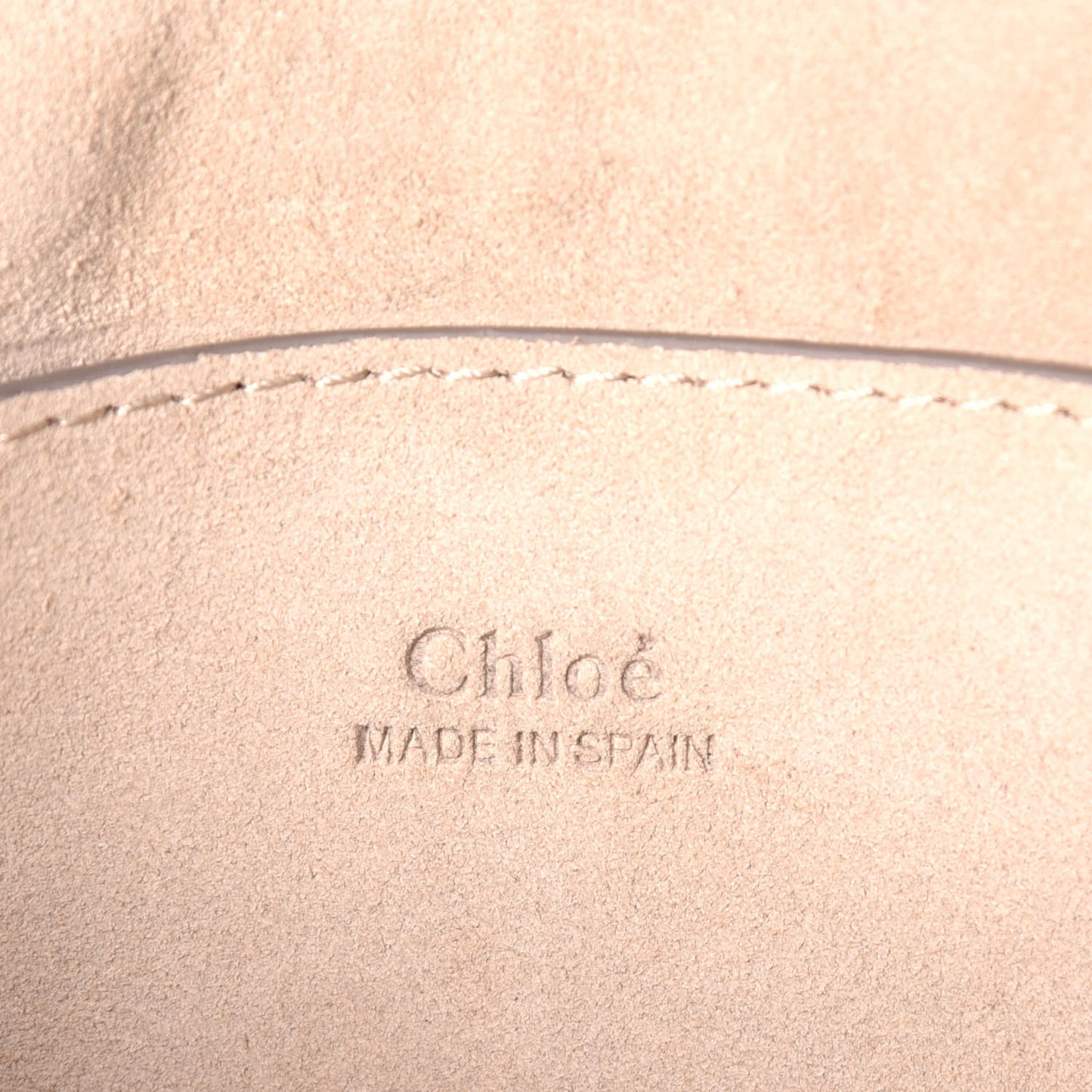 Suede Calfskin Small Faye Shoulder Bag Motty Grey