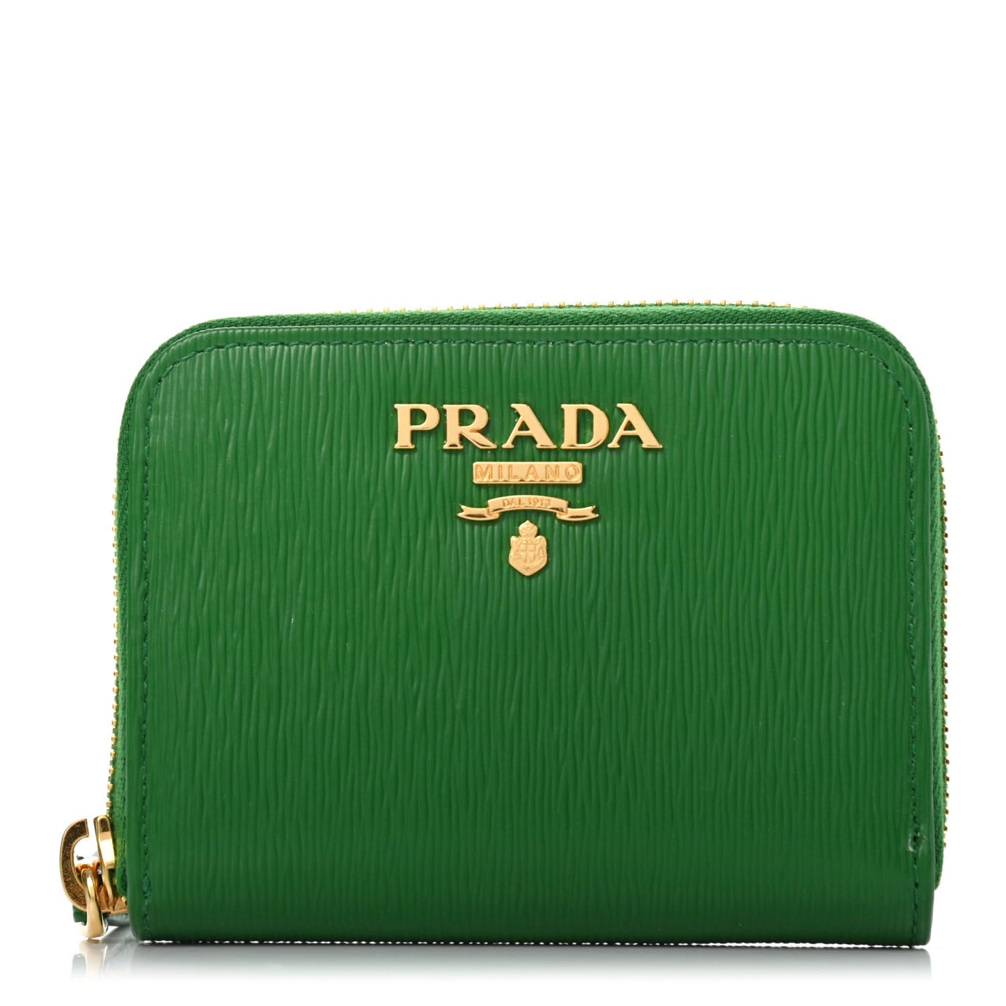 Vitello Move Metal Coin Purse Verde