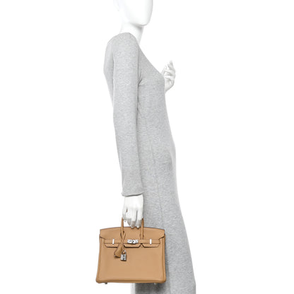 Hermes Togo Birkin 25 Biscuit 2 of 11