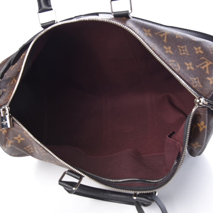 Louis Vuitton Monogram Macassar Keepall Bandouliere 45 7 of 9
