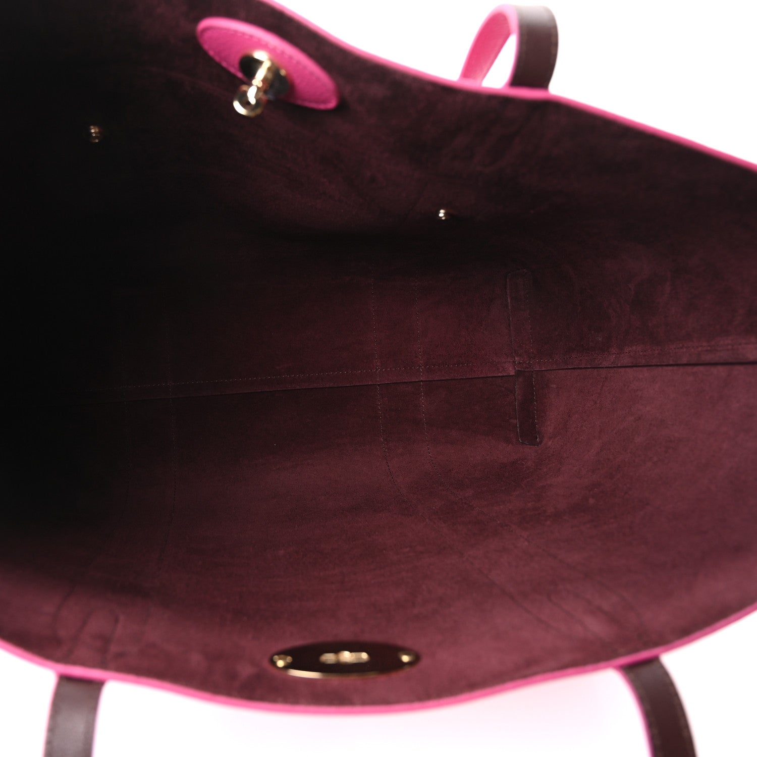Mulberry Small Classic Grain Bayswater Tote Pink 6 of 11
