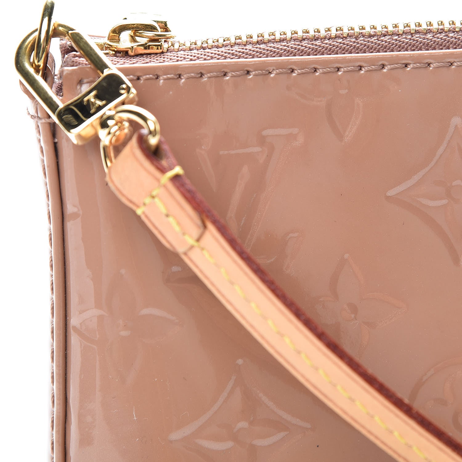 Louis Vuitton Vernis Pochette Accessories NM Rose Velours 8 of 10