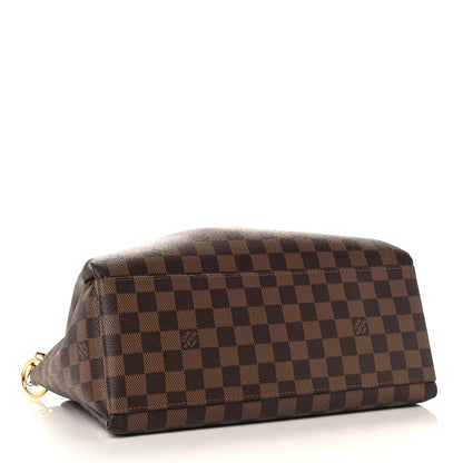 Louis Vuitton Damier Ebene Odeon Tote MM Black 4 of 8