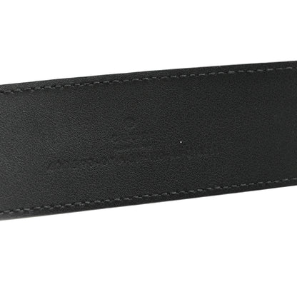 Gucci Plutone Calfskin Palladium Double G 40mm Belt 110 44 Belt Black 5 of 5