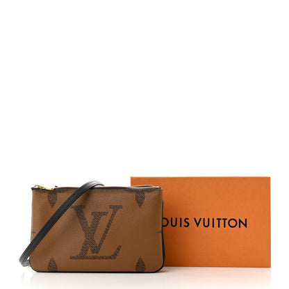 Louis Vuitton Reverse Monogram Giant Double Zip Pochette 11 of 11