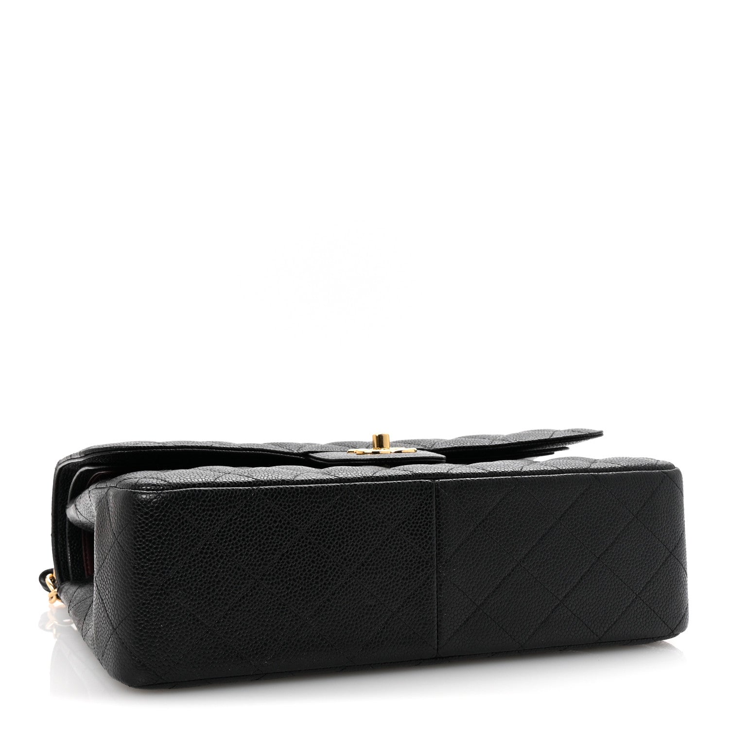 Chanel Caviar Quilted Jumbo Double Flap Black 4 of 10
