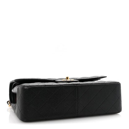 Chanel Caviar Quilted Jumbo Double Flap Black 4 of 10