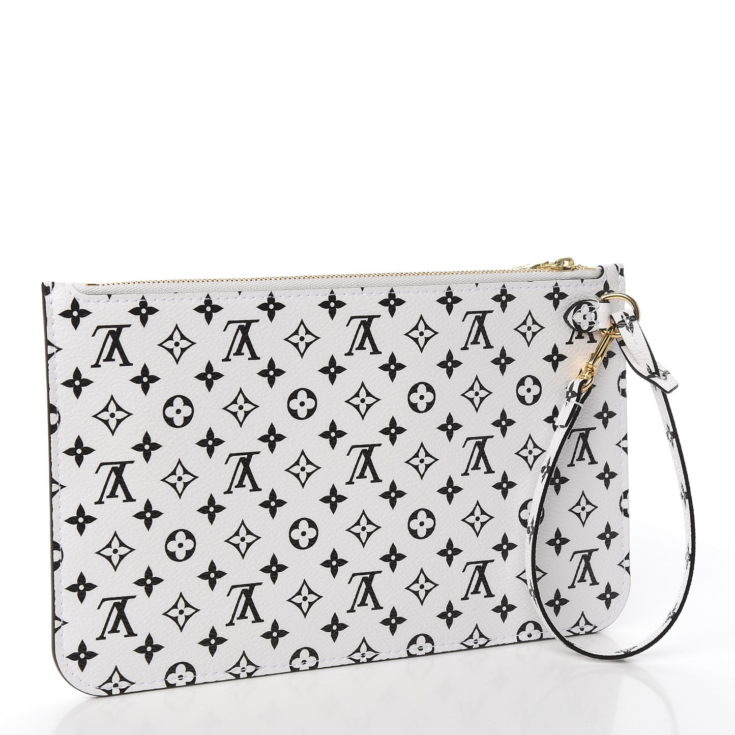 Monogram Giant Neverfull MM GM Pochette White