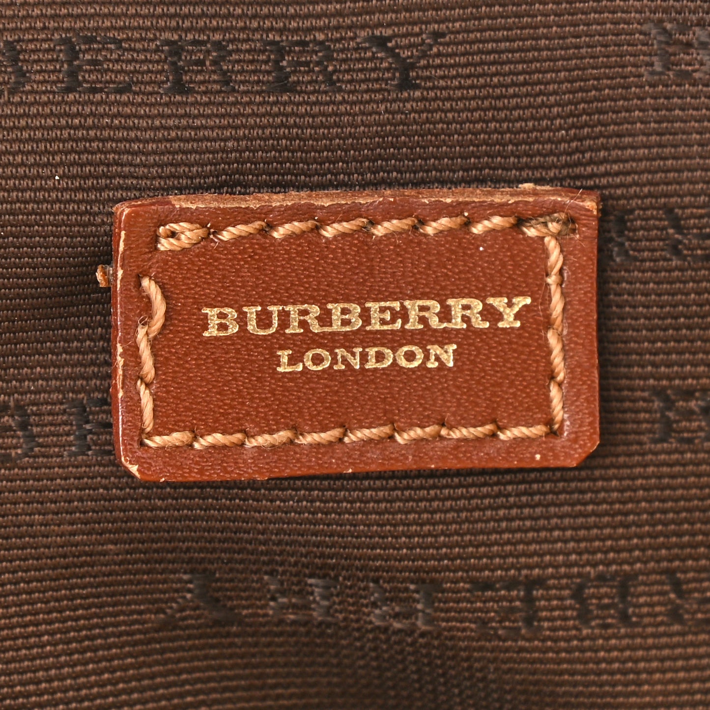 Haymarket Check Satchel Brown