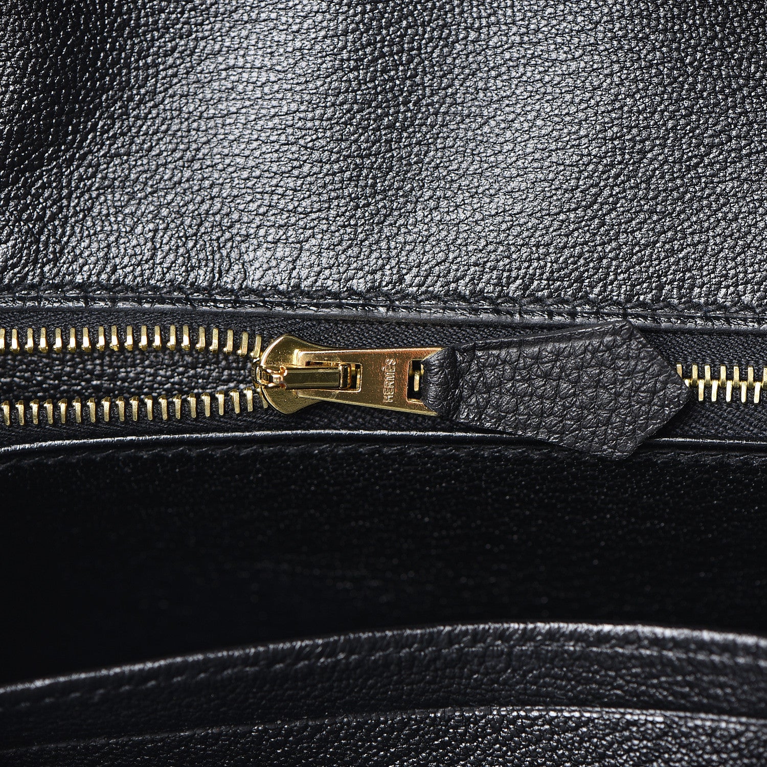 Hermes Togo Birkin 25 Black 8 of 34