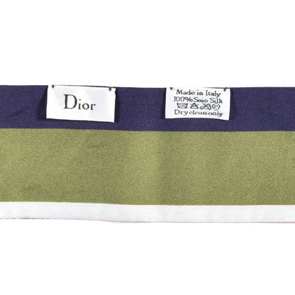 Christian Dior Silk ABCDior E Mitzah Scarf 3 of 3