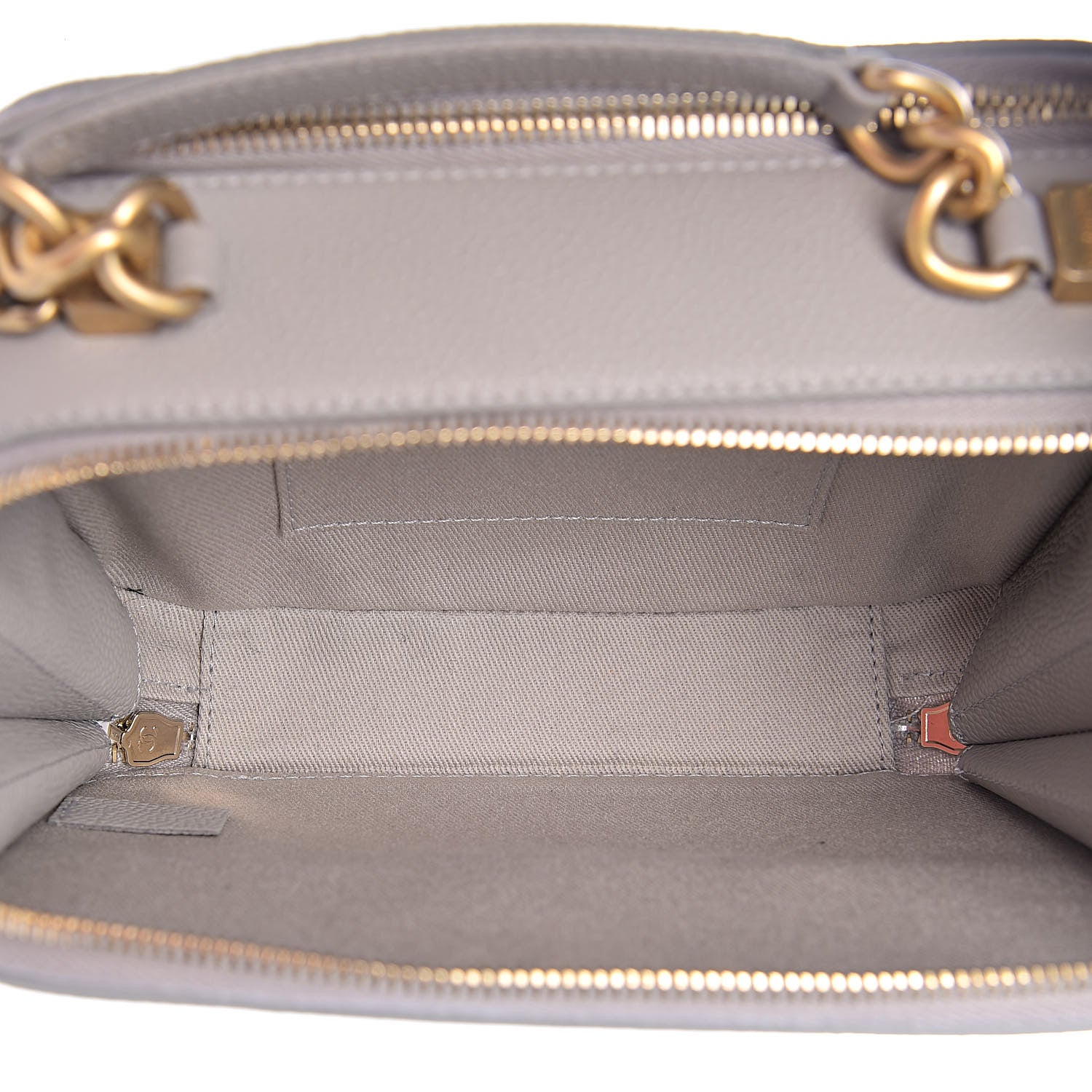 Chanel Caviar Quilted Small Camera Case Grey 5 of 11
