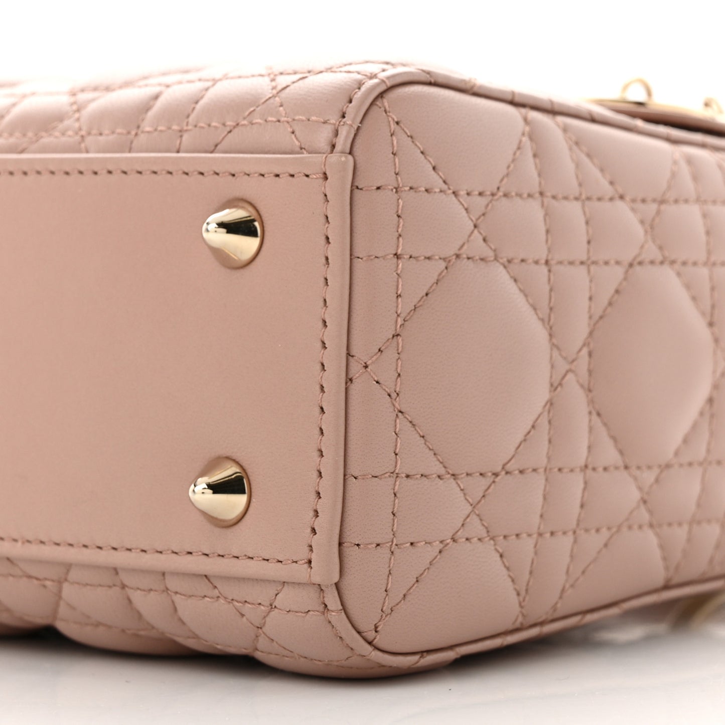 Lambskin Cannage Small My ABC Dior Lady Dior Blush