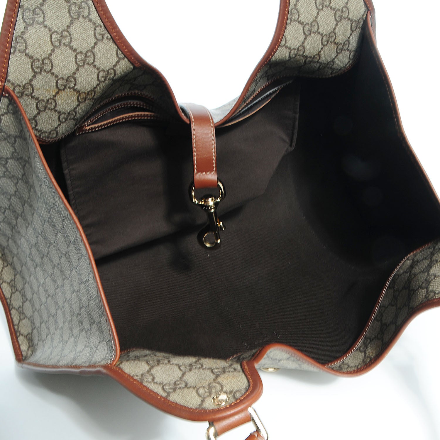 Gucci GG Plus Monogram Medium Joy Shoulder Bag Brown 5 of 9