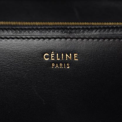 Celine Box Calfskin Medium Classic Box Flap Bag Black 7 of 11
