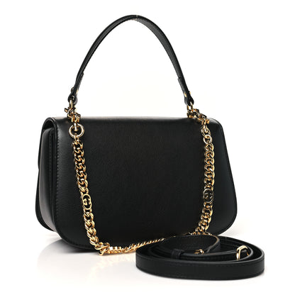 Gucci Roxy Calfskin Small Blondie Top Handle Shoulder Flap Bag Black 3 of 10